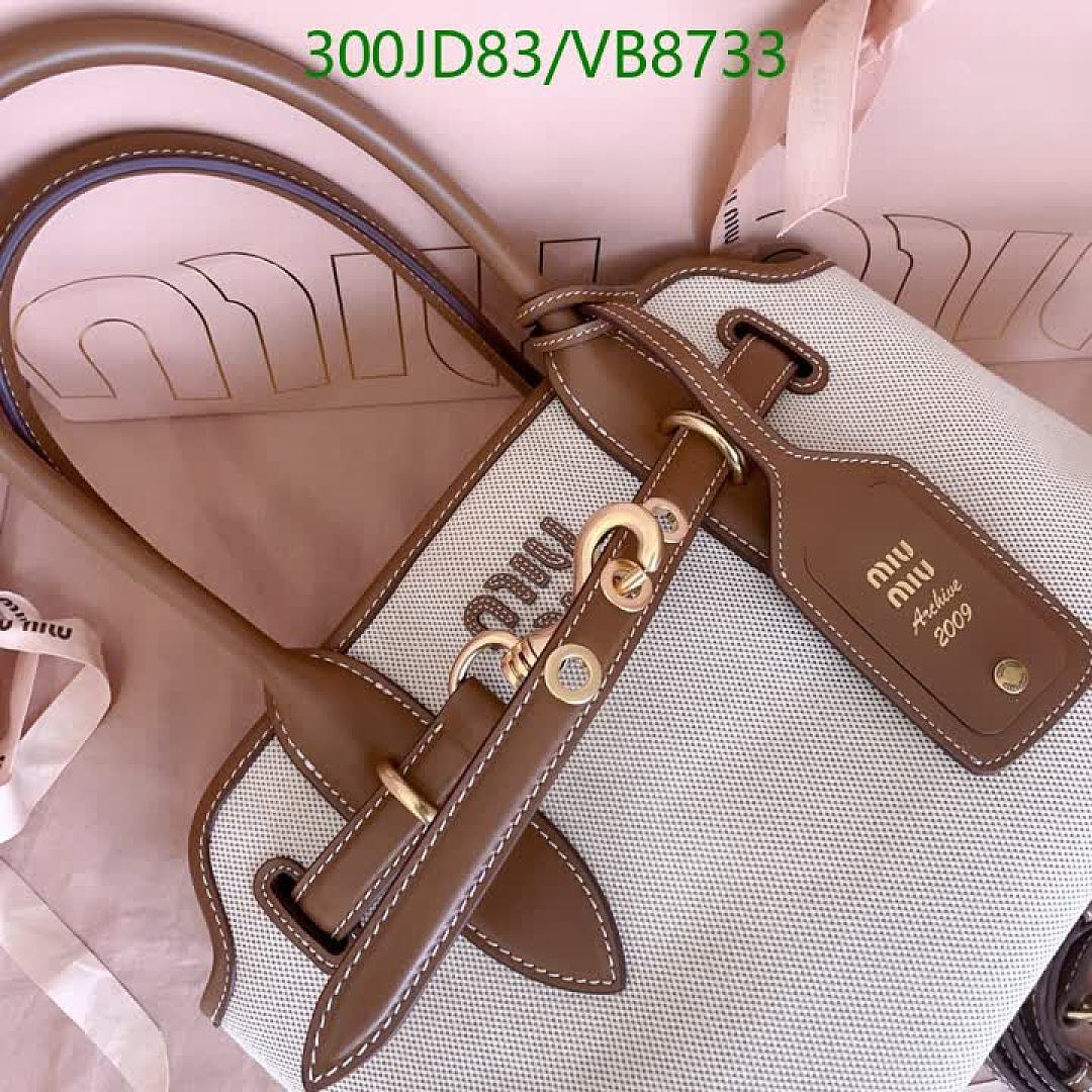 Miu Miu-Bag-Mirror Quality Code: VB8733 $: 300USD