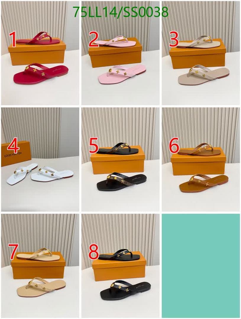 LV-Women Shoes Code: SS0038 $: 75USD