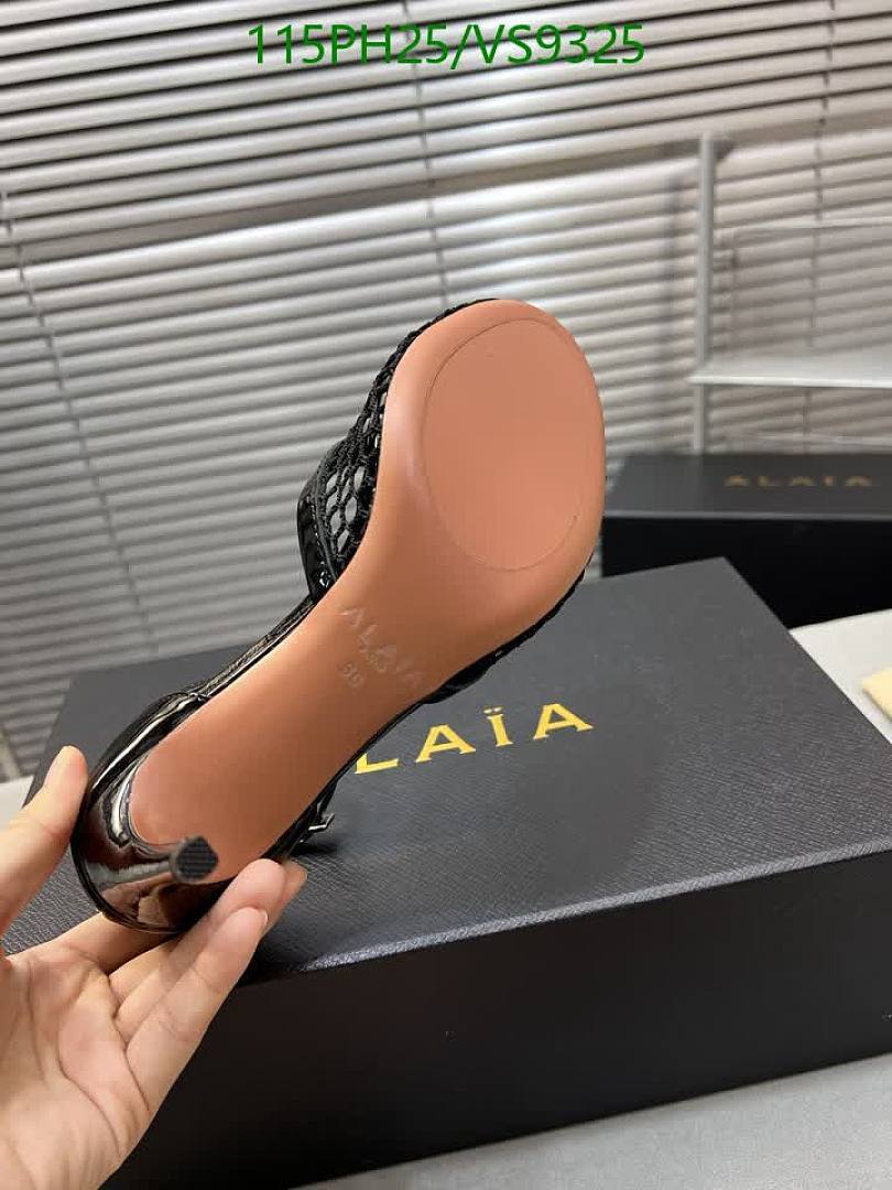 Alaia-Women Shoes Code: VS9325 $: 115USD