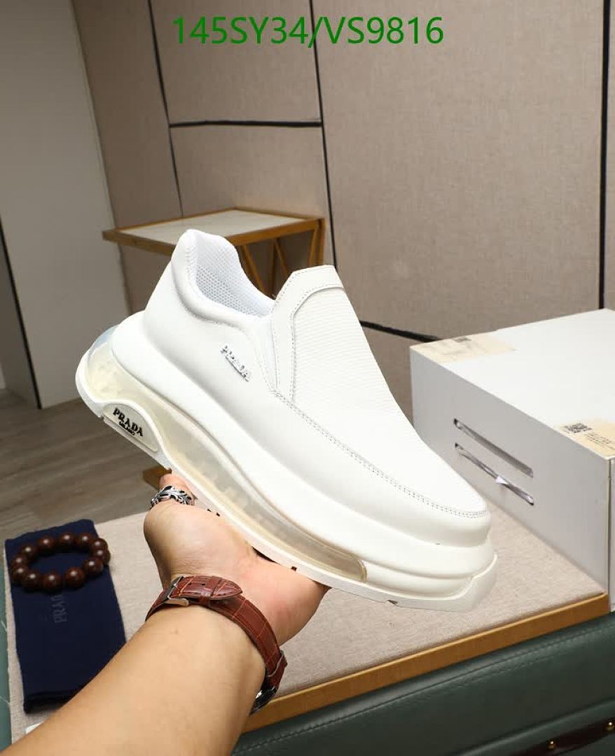 Prada-Men shoes Code: VS9816 $: 145USD
