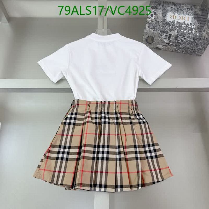 Burberry-Kids Clothing Code: VC4925 $: 79USD