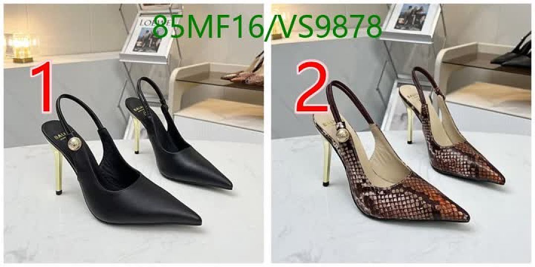 Balmain-Women Shoes Code: VS9878 $: 85USD