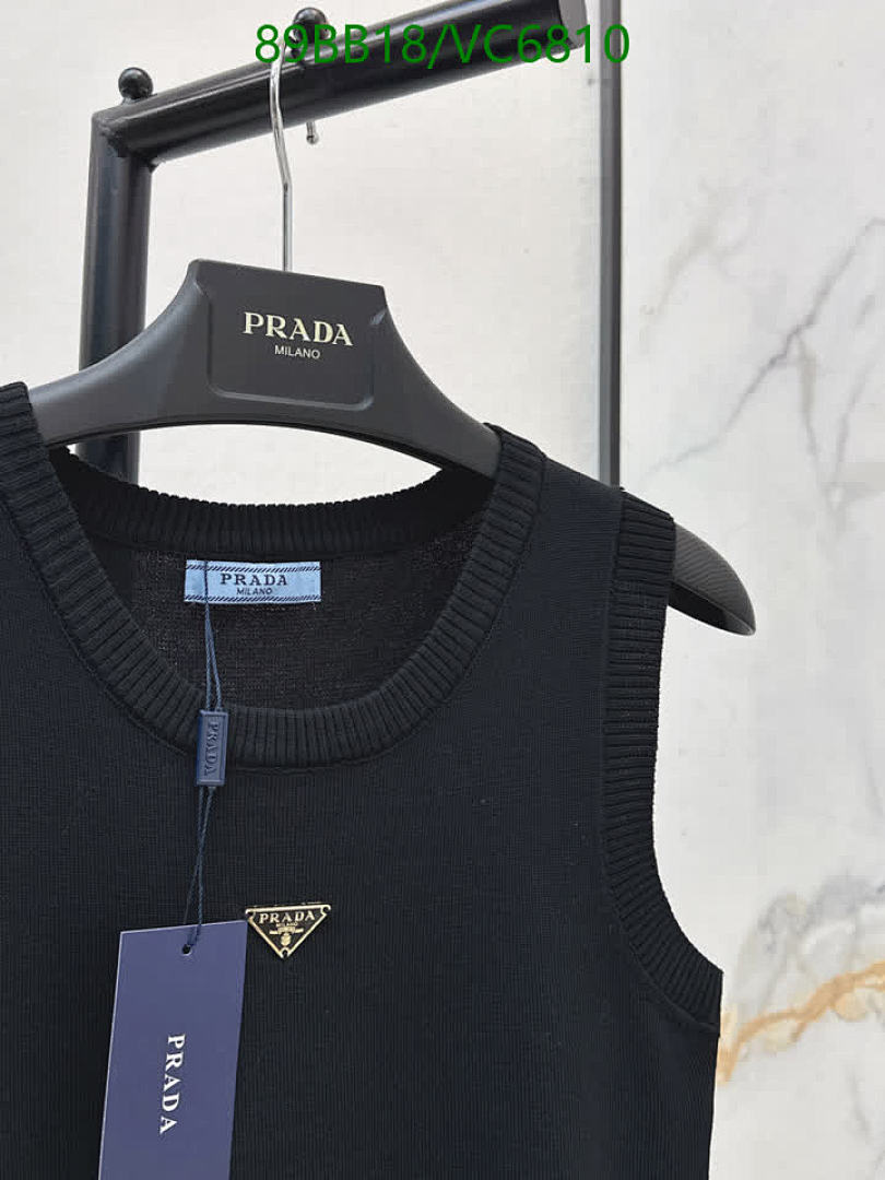 Prada-Clothing Code: VC6810 $: 89USD