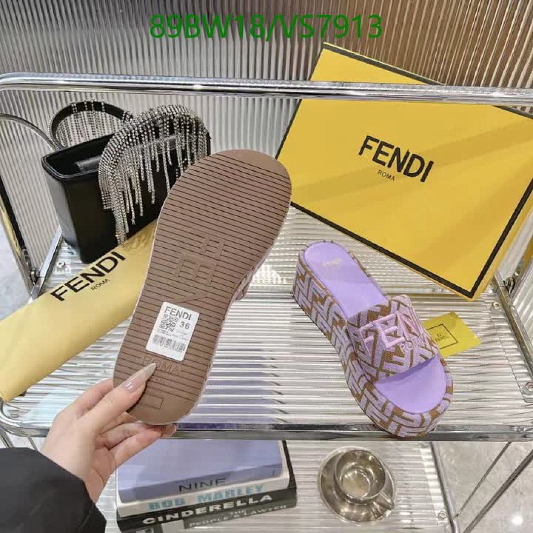 Fendi-Women Shoes Code: VS7913 $: 89USD