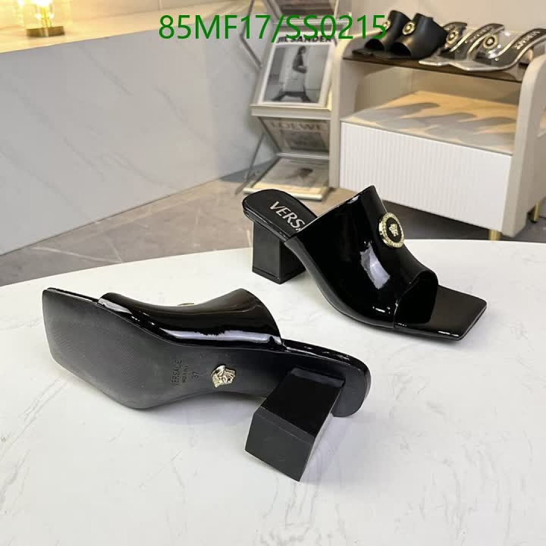 Versace-Women Shoes Code: SS0215 $: 85USD