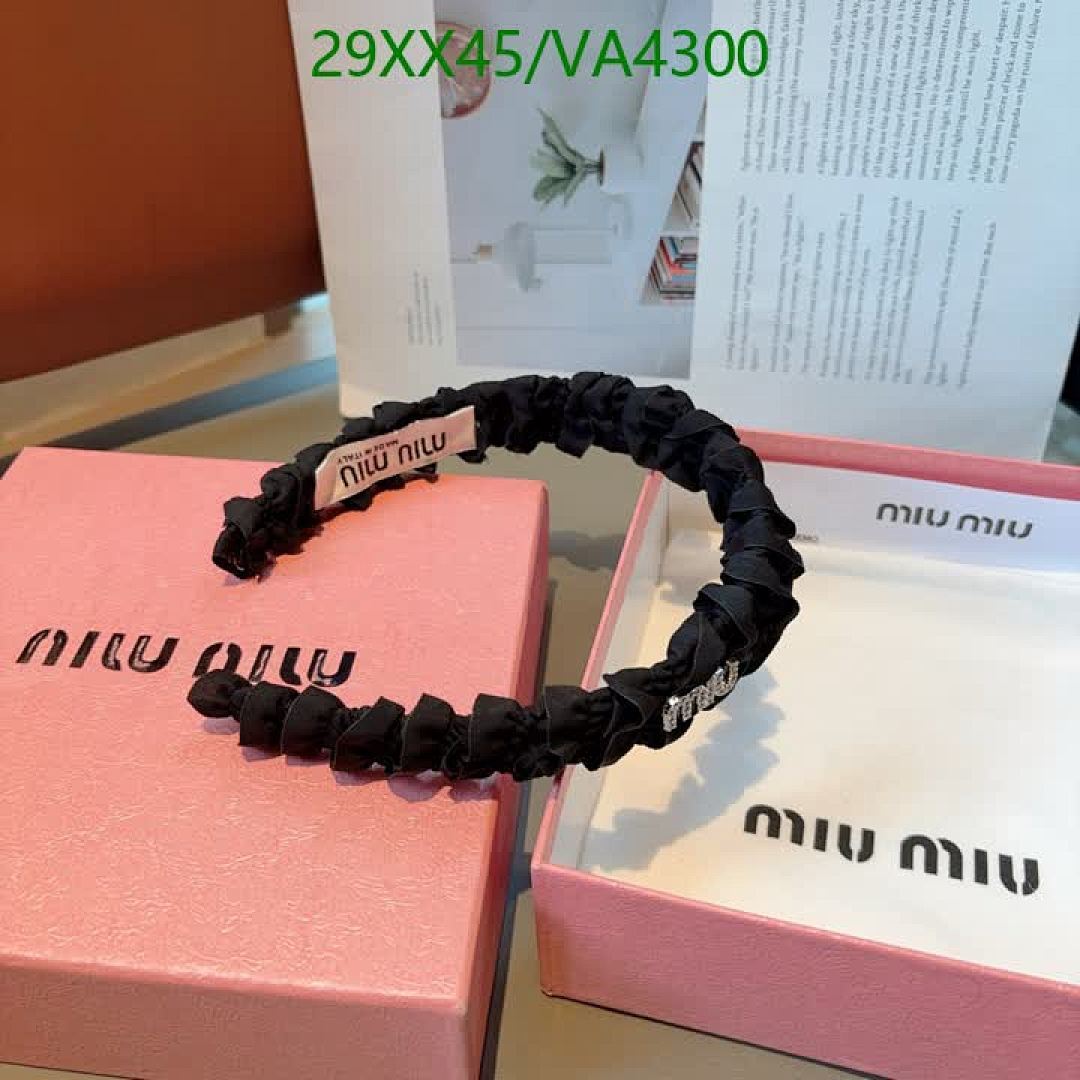 MIU MIU-Headband Code: VA4300 $: 29USD