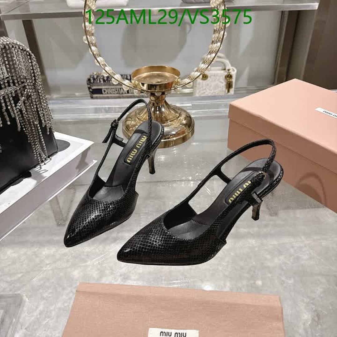 Miu Miu-Women Shoes Code: VS3575 $: 125USD