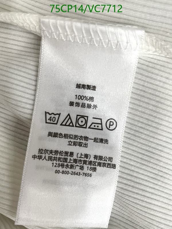 Ralph Lauren-Clothing Code: VC7712 $: 75USD