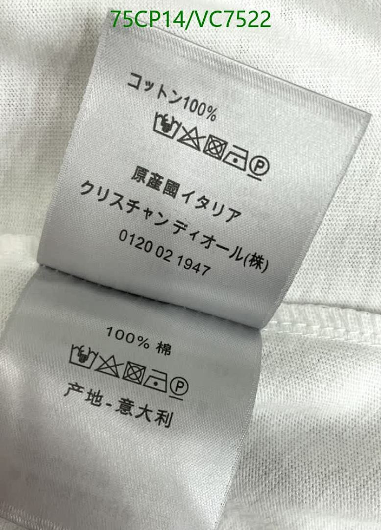 Dior-Clothing Code: VC7522 $: 75USD