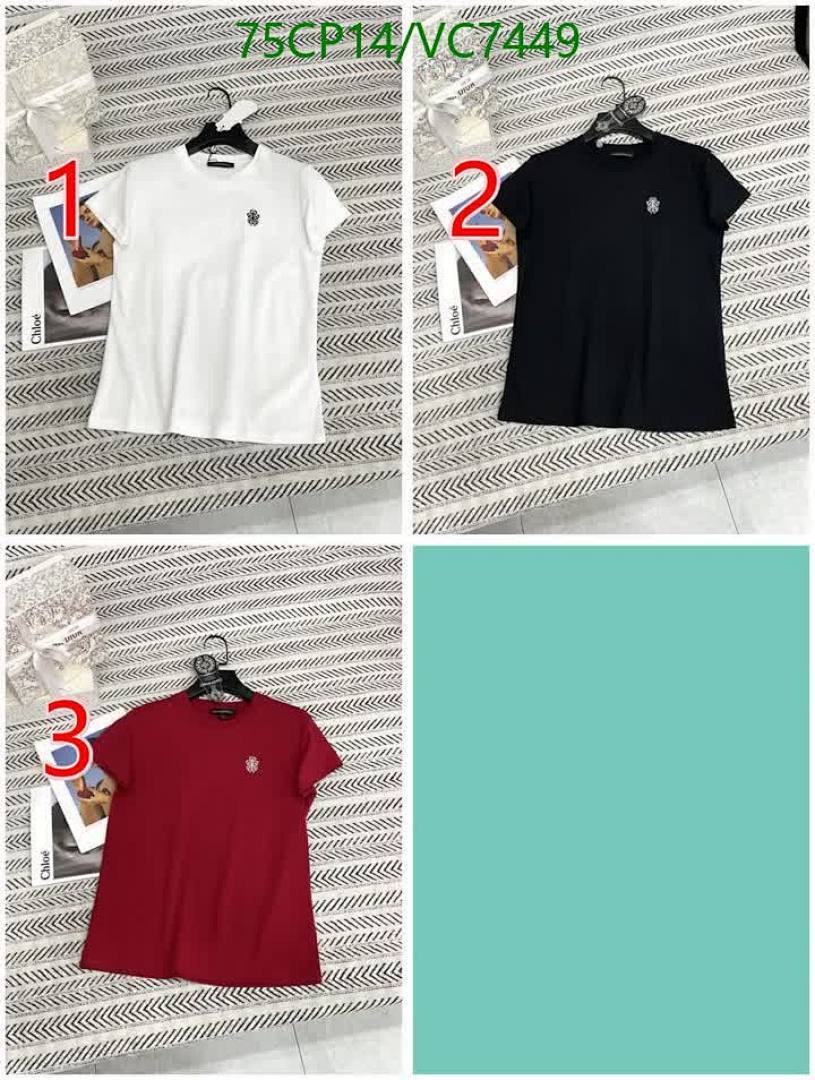 Chrome Hearts-Clothing Code: VC7449 $: 75USD