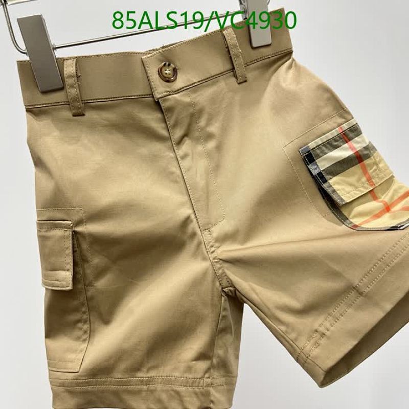 Burberry-Kids Clothing Code: VC4930 $: 85USD