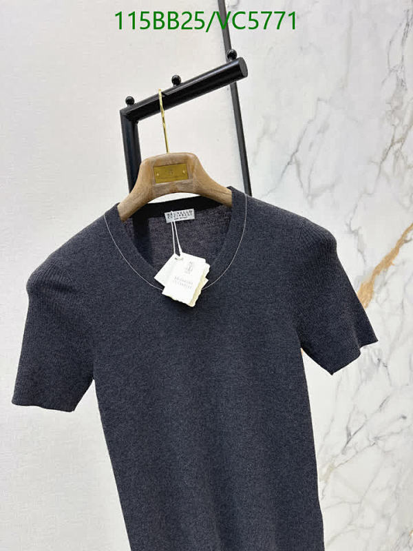 Brunello Cucinelli-Clothing Code: VC5771 $: 115USD