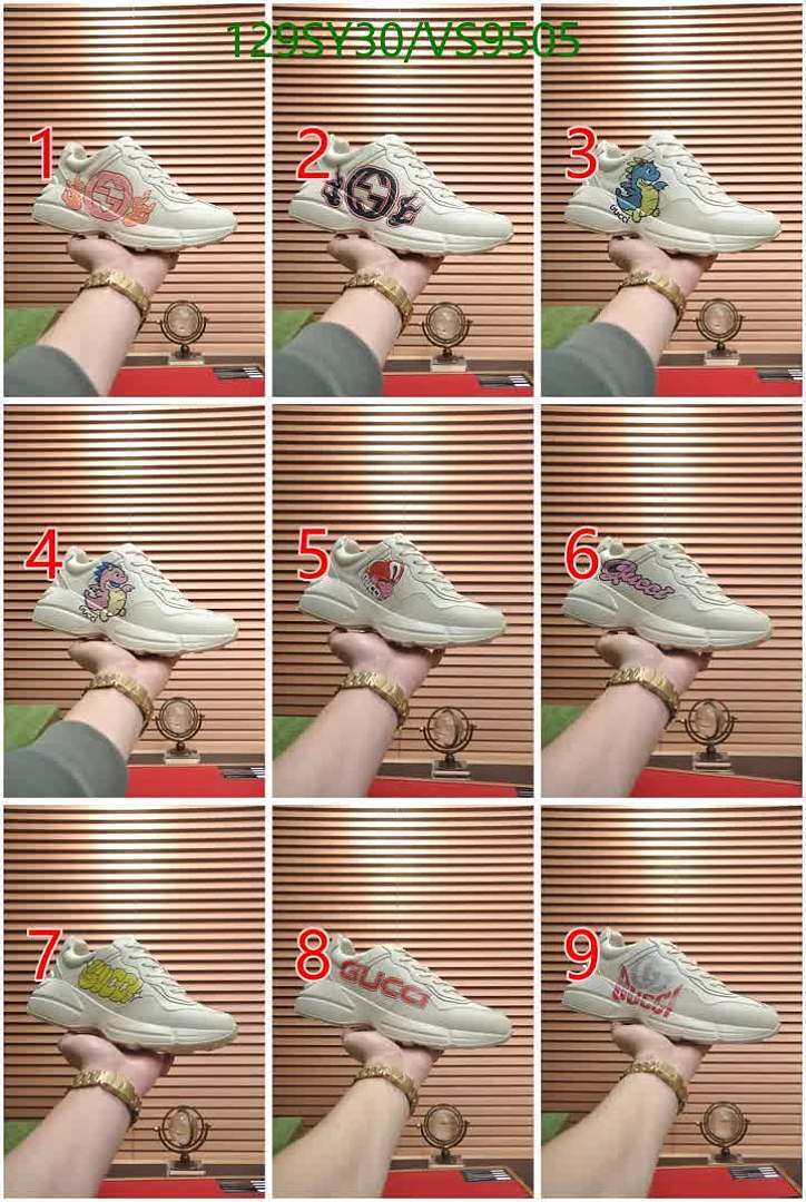 Gucci-Men shoes Code: VS9505 $: 129USD