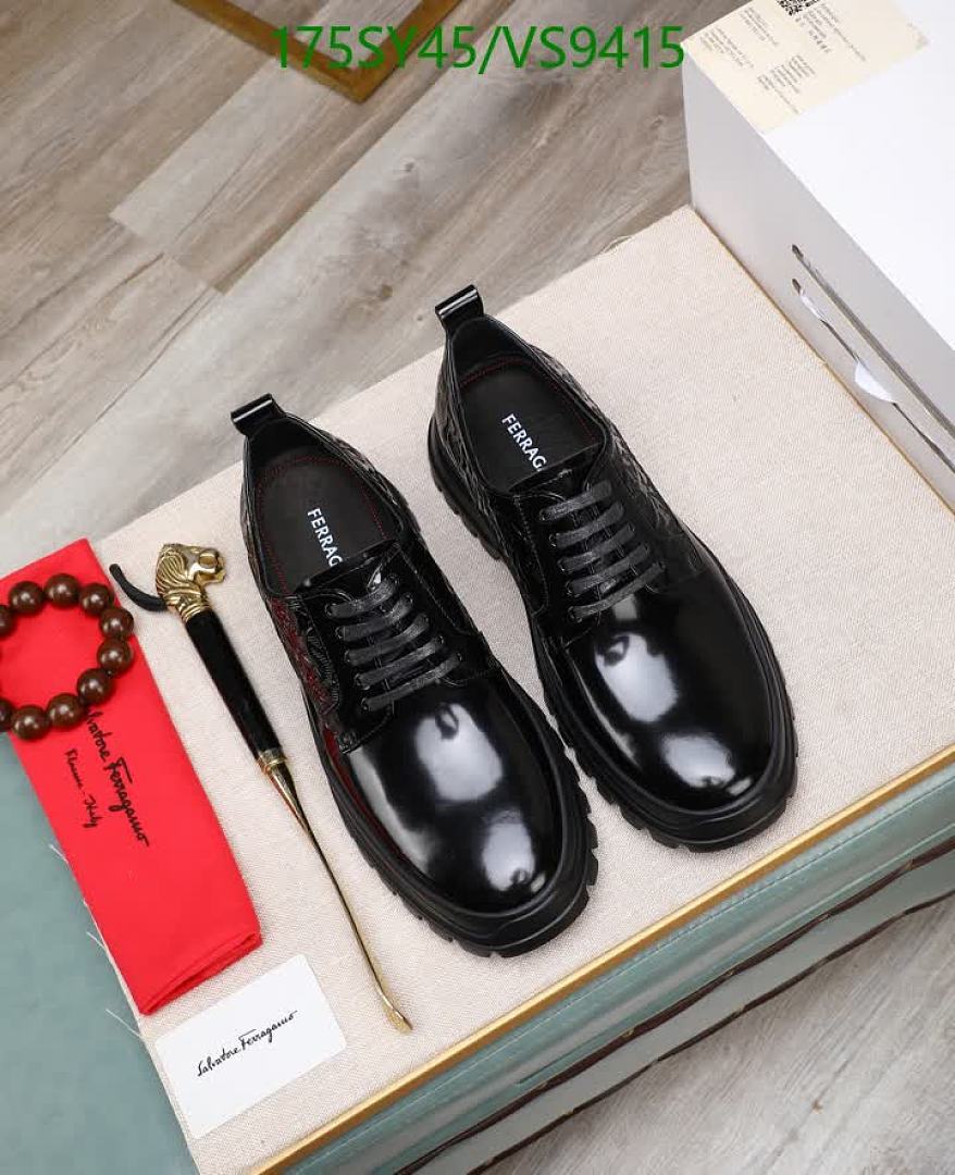 Ferragamo-Men shoes Code: VS9415 $: 175USD