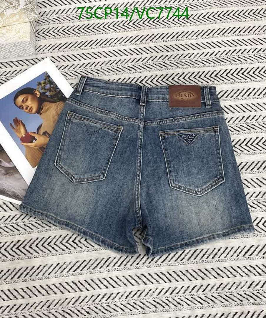 Prada-Clothing Code: VC7744 $: 75USD
