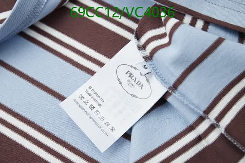 Prada-Clothing Code: VC4036 $: 69USD