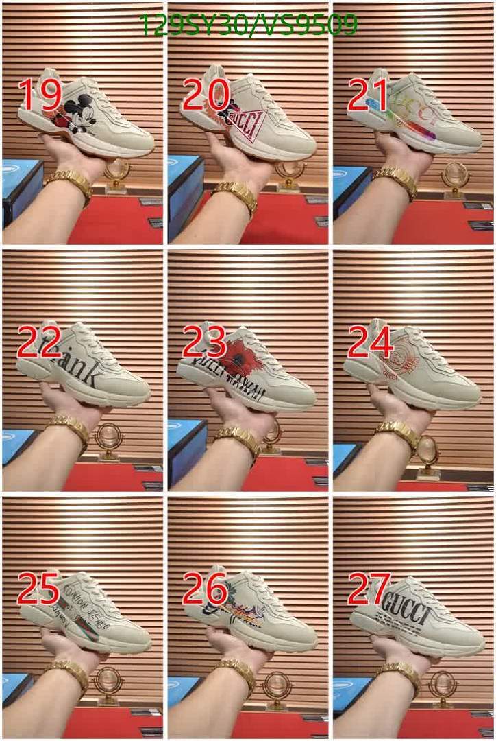 Gucci-Men shoes Code: VS9509 $: 129USD