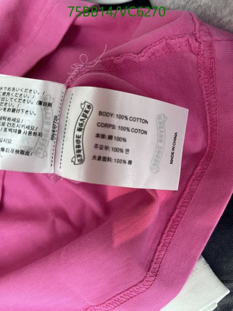 Chrome Hearts-Clothing Code: VC6270 $: 75USD