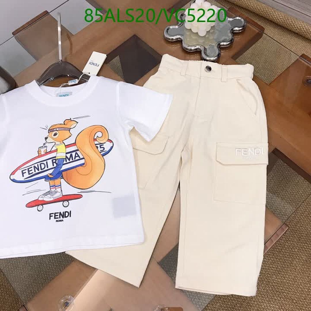Fendi-Kids clothing Code: VC5220 $: 85USD
