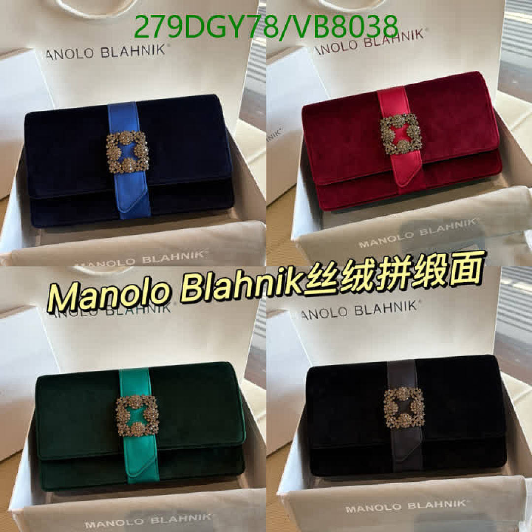 Manolo Blahnik-Bag-Mirror Quality Code: VB8038 $: 279USD