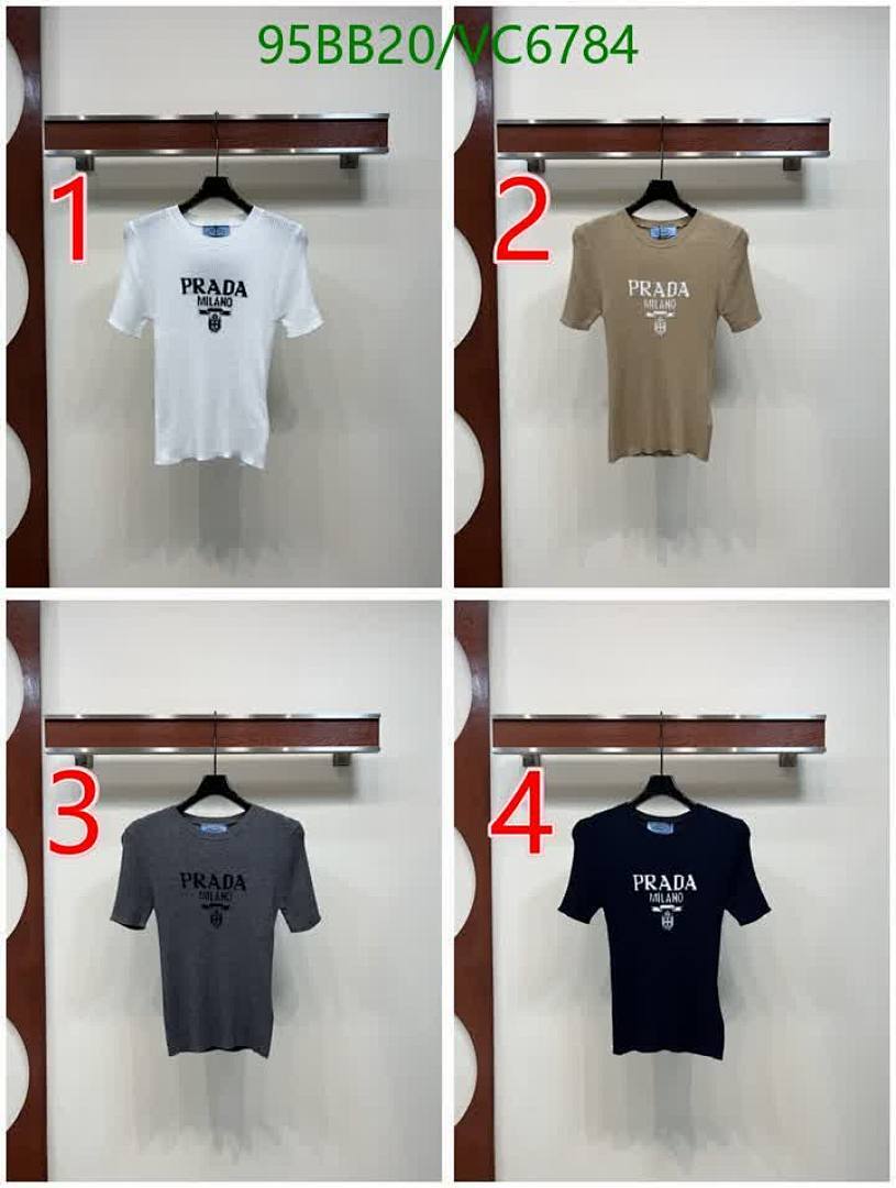 Prada-Clothing Code: VC6784 $: 95USD