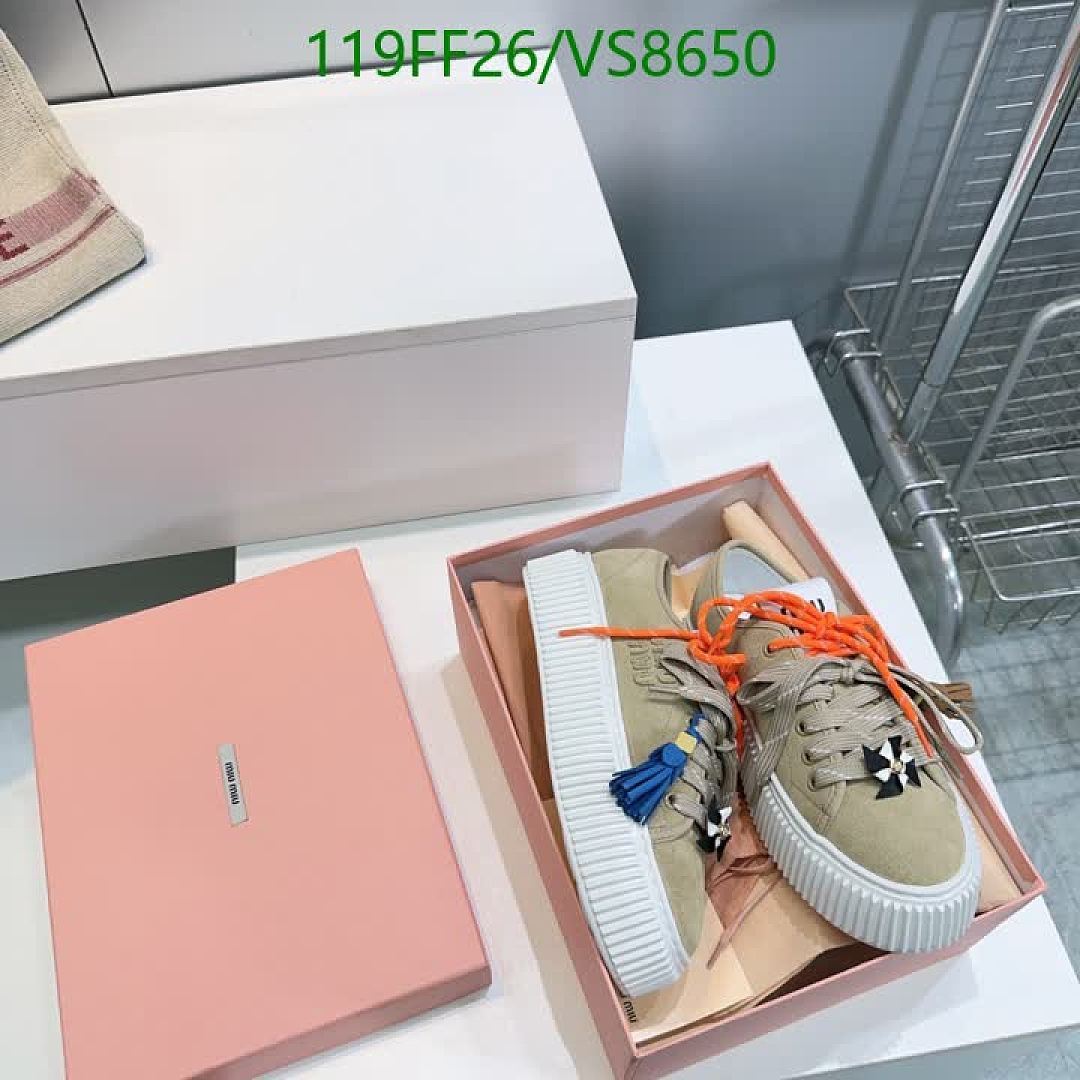 Miu Miu-Women Shoes Code: VS8650 $: 119USD