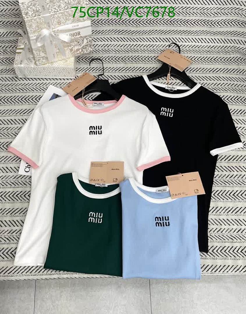 Miu Miu-Clothing Code: VC7678 $: 75USD