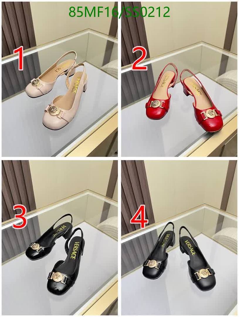 Versace-Women Shoes Code: SS0212 $: 85USD