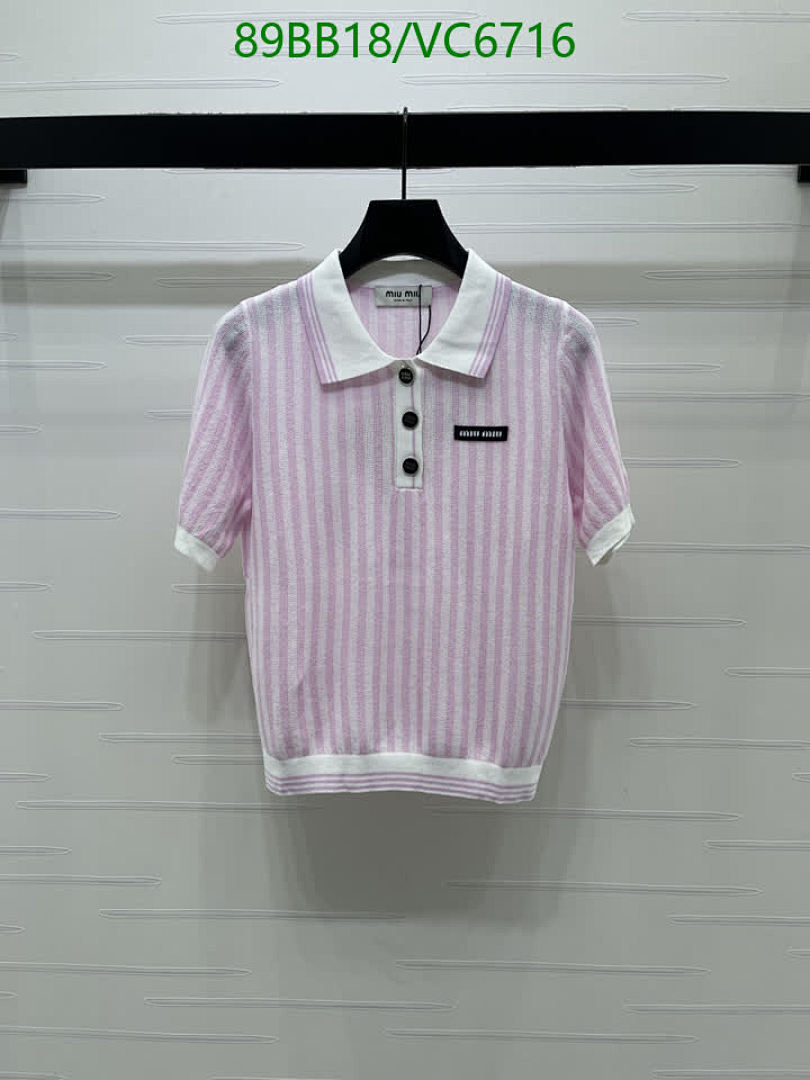 Miu Miu-Clothing Code: VC6716 $: 89USD