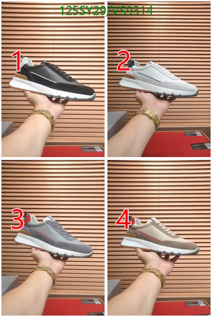 Brunello Cucinelli-Men shoes Code: VS9314 $: 125USD