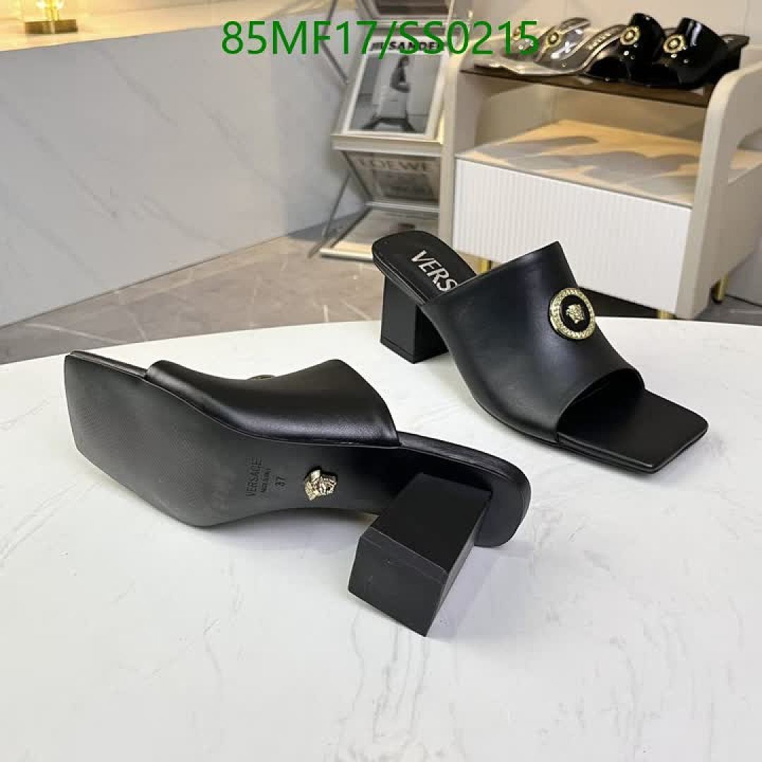Versace-Women Shoes Code: SS0215 $: 85USD