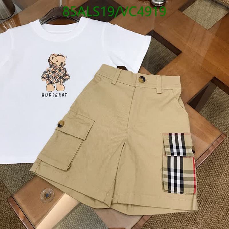 Burberry-Kids Clothing Code: VC4919 $: 85USD