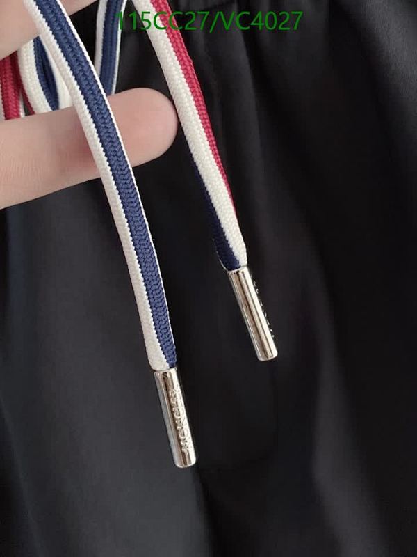 Moncler-Clothing Code: VC4027 $: 115USD