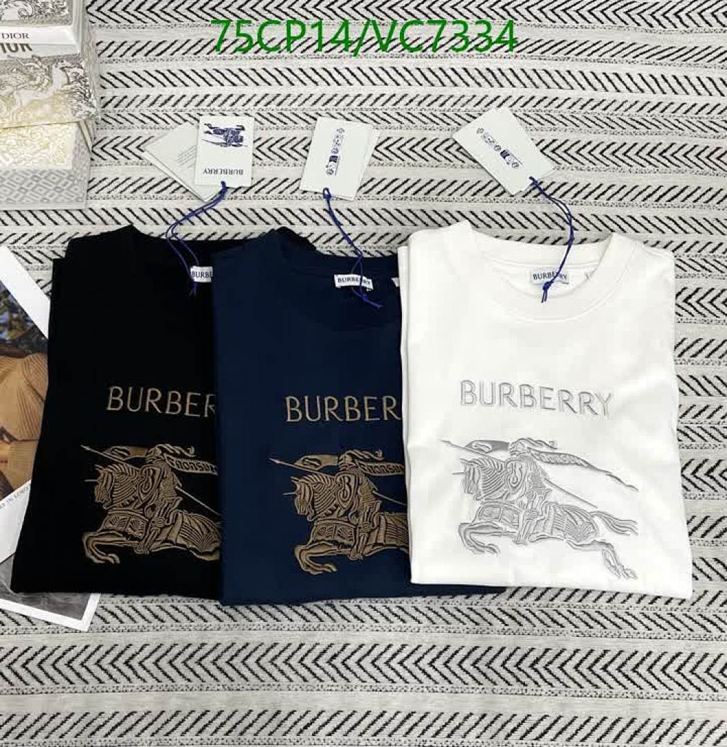 Burberry-Clothing Code: VC7334 $: 75USD