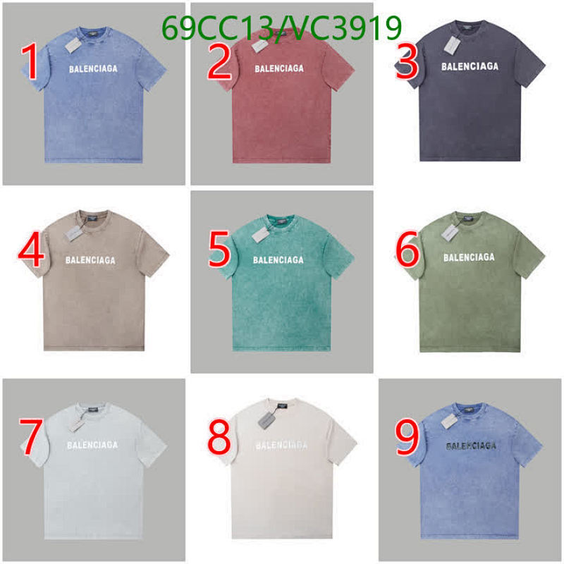 Balenciaga-Clothing Code: VC3919 $: 69USD