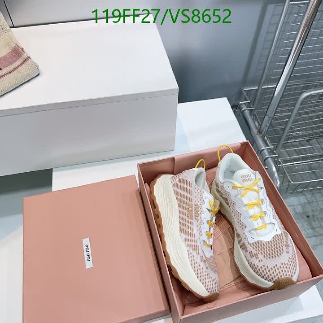 Miu Miu-Women Shoes Code: VS8652 $: 119USD