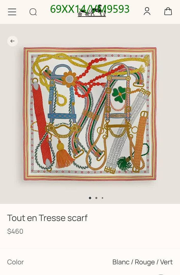 Hermes-Scarf Code: VM9593 $: 69USD