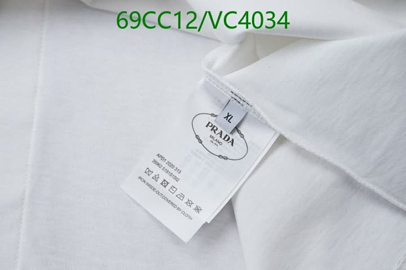 Prada-Clothing Code: VC4034 $: 69USD