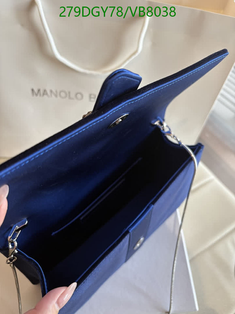 Manolo Blahnik-Bag-Mirror Quality Code: VB8038 $: 279USD