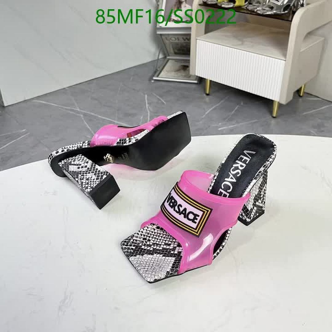 Versace-Women Shoes Code: SS0222 $: 85USD