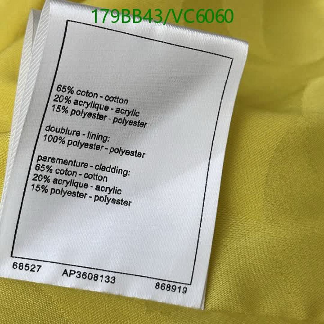 Chanel-Clothing Code: VC6060 $: 179USD