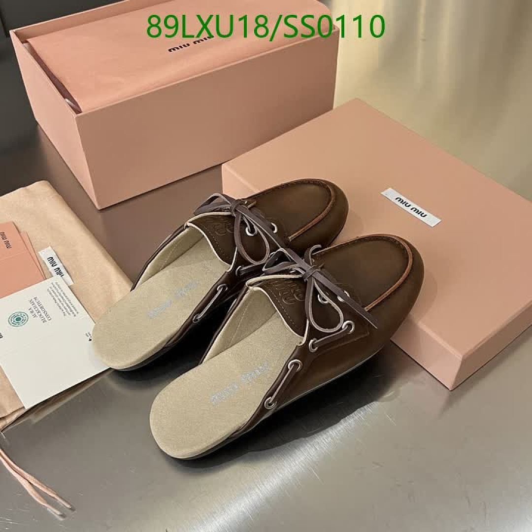 Miu Miu-Women Shoes Code: SS0110 $: 89USD