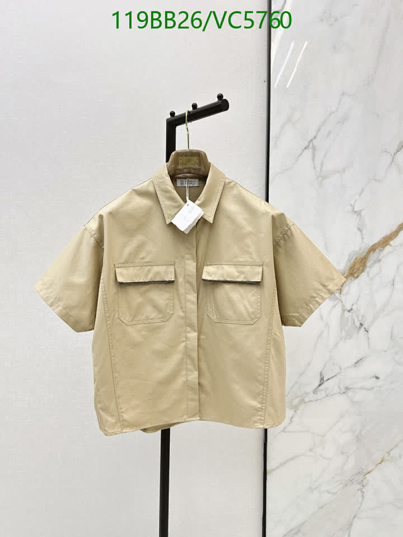 Brunello Cucinelli-Clothing Code: VC5760 $: 119USD