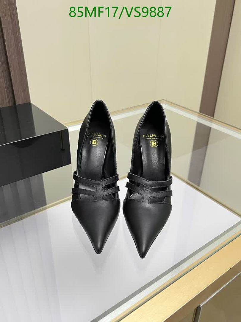 Balmain-Women Shoes Code: VS9887 $: 85USD