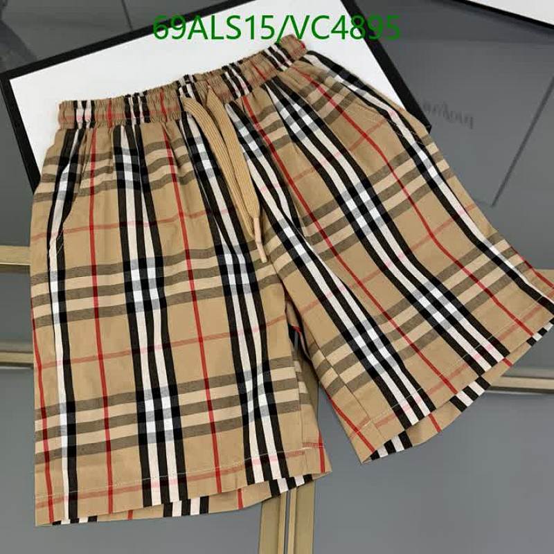 Burberry-Kids Clothing Code: VC4895 $: 69USD