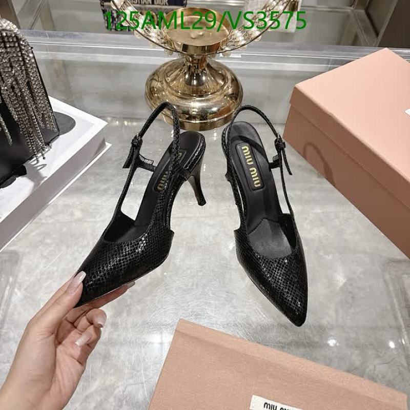 Miu Miu-Women Shoes Code: VS3575 $: 125USD