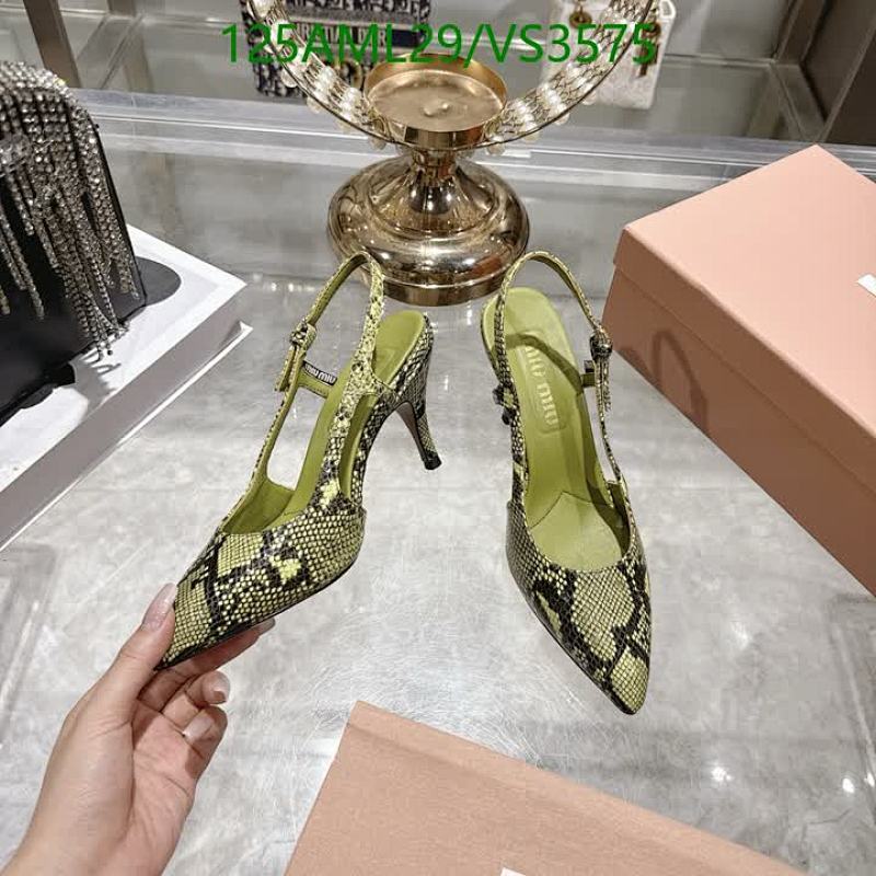 Miu Miu-Women Shoes Code: VS3575 $: 125USD