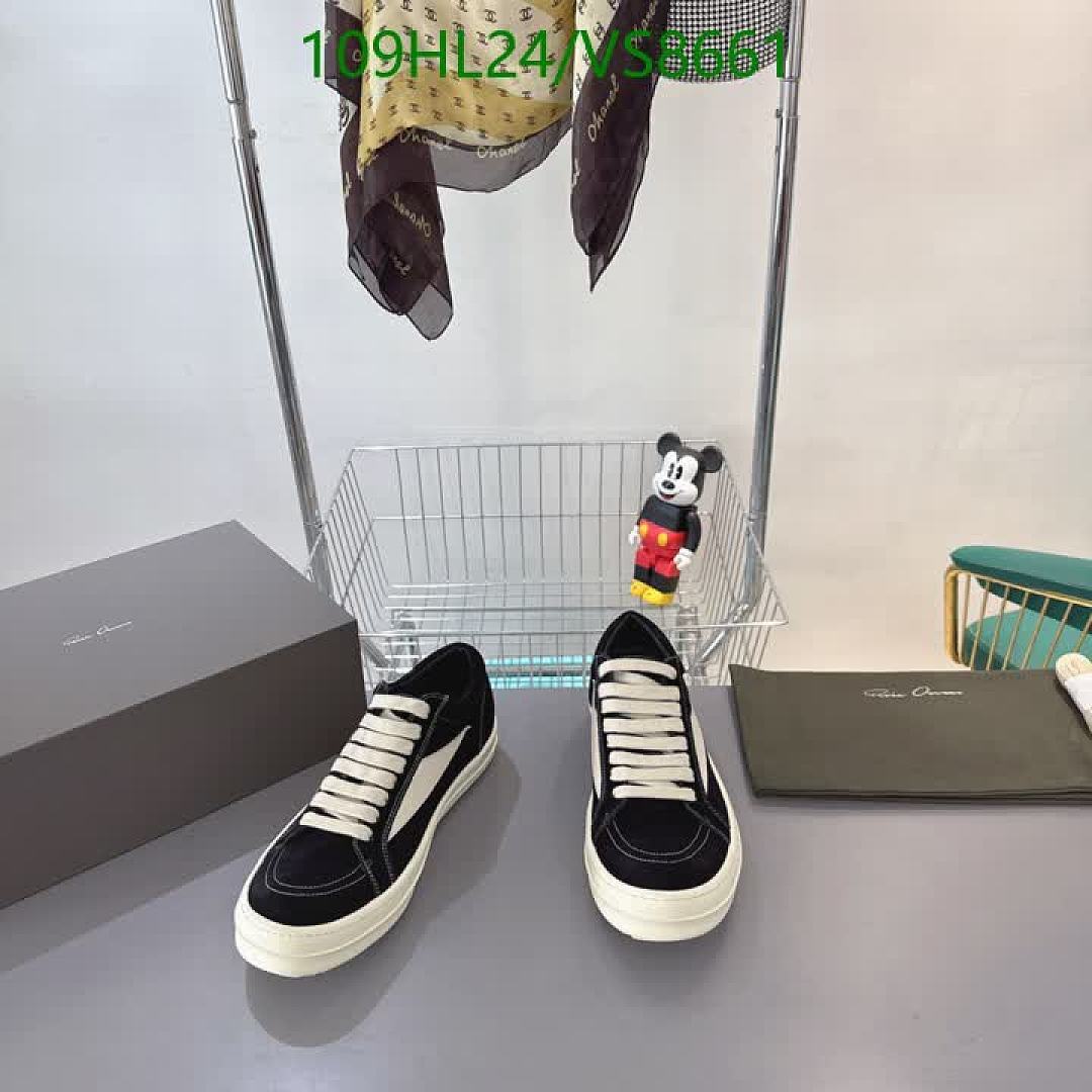 Rick Owens-Men shoes Code: VS8661 $: 109USD