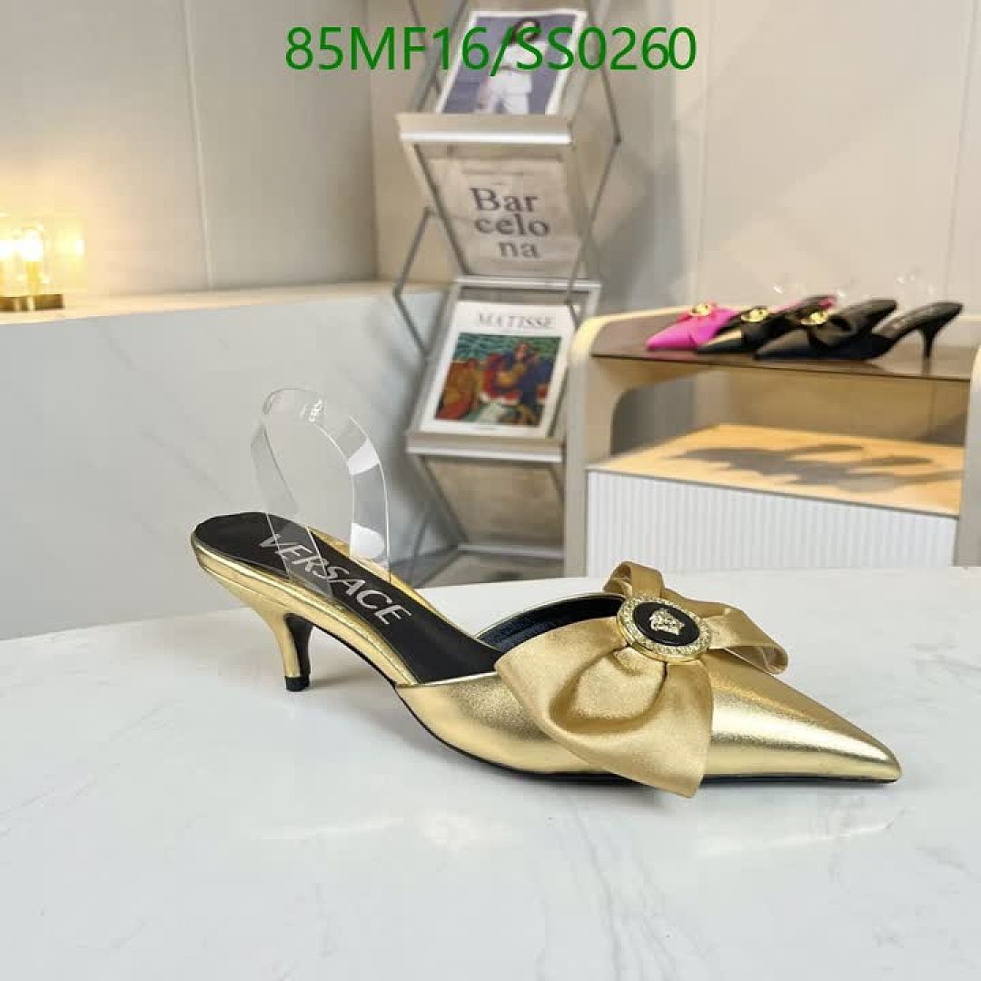 Versace-Women Shoes Code: SS0260 $: 85USD