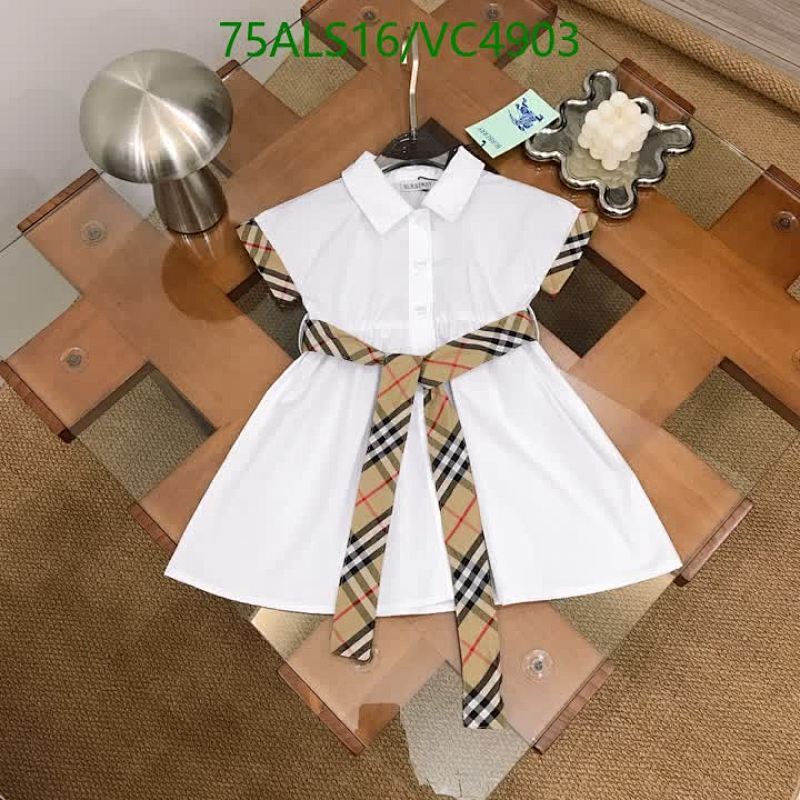 Burberry-Kids Clothing Code: VC4903 $: 75USD